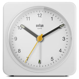 Braun - Large Travel Alarm Clock BC03 - White